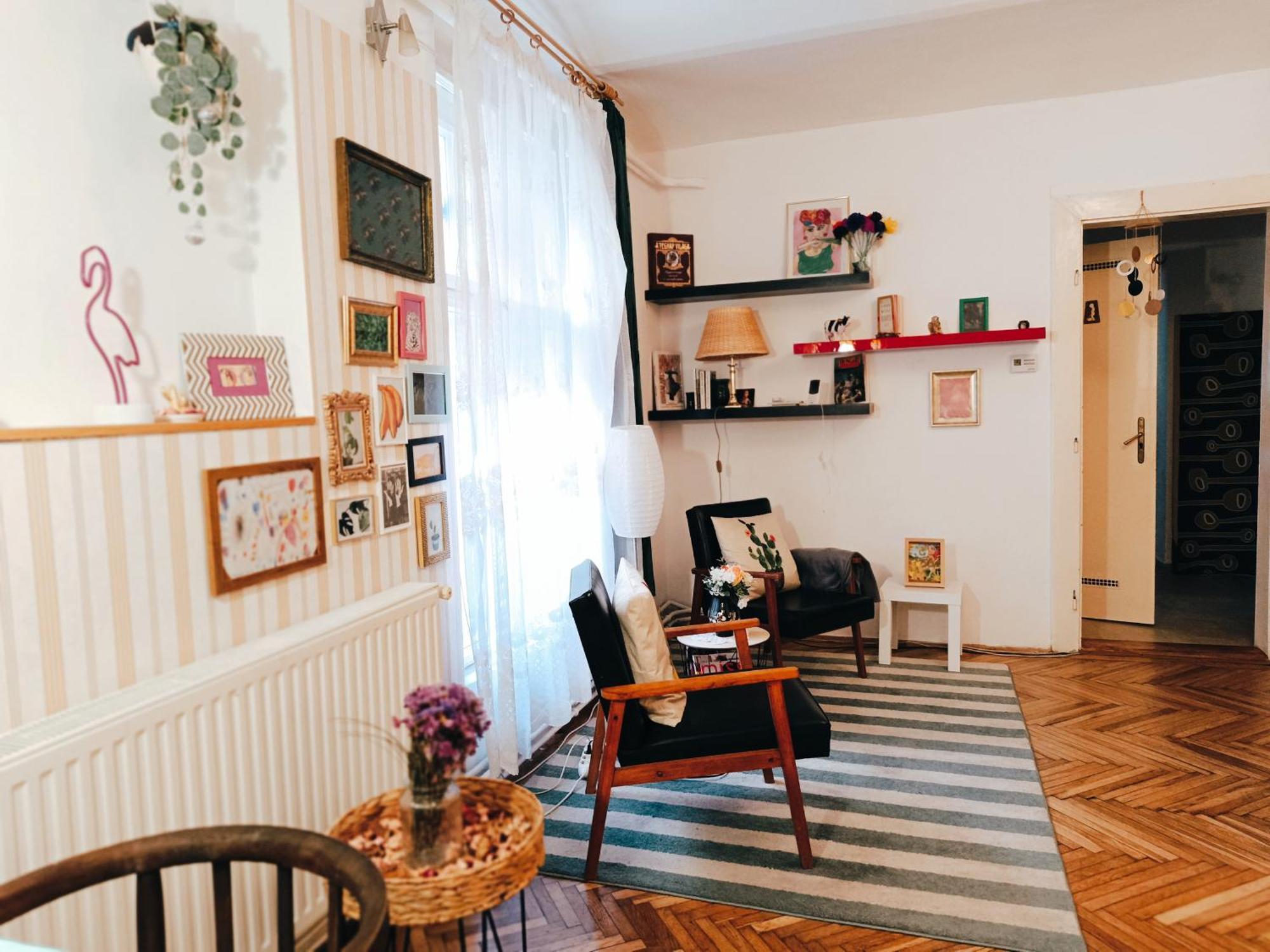 Flat In Historic Villa With Your Own Private Garden, Near City Park Budapeşte Dış mekan fotoğraf